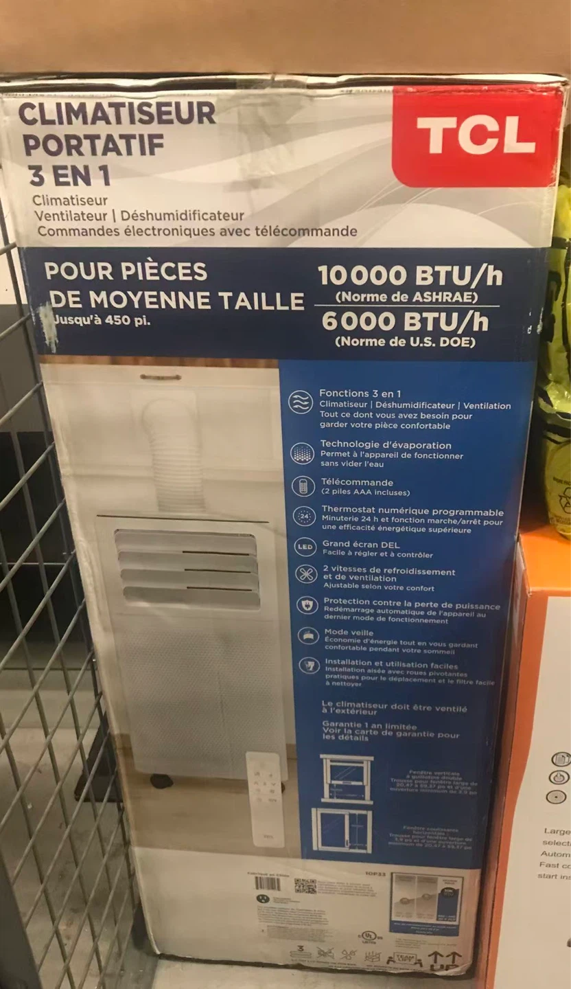 TCL Portable Air Conditioner 3-in-1