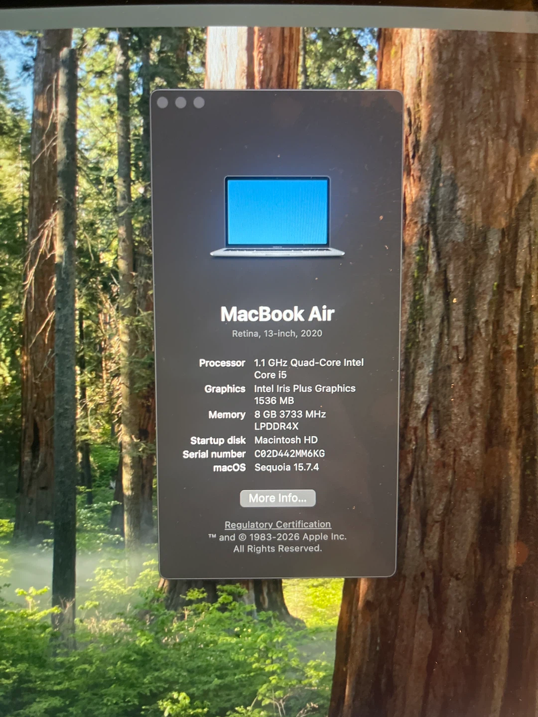 Apple MacBook Air 13-inch, 2020 - photo 2