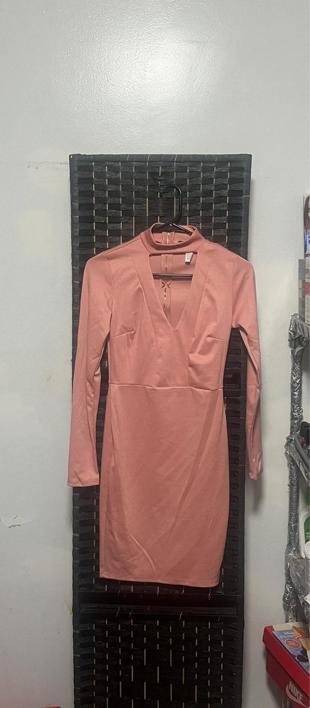 Pink Cutout Bodycon Dress size S/M/L - photo 3
