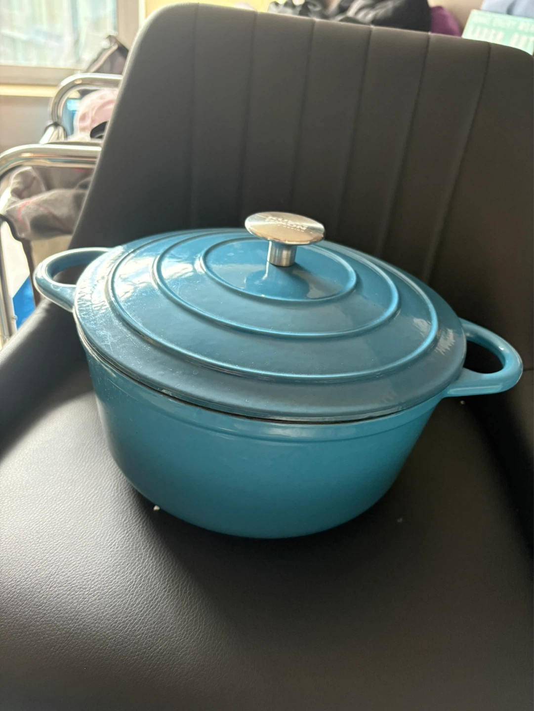 Kuhn Rikon 24cm Cast Iron Dutch Oven - Blue