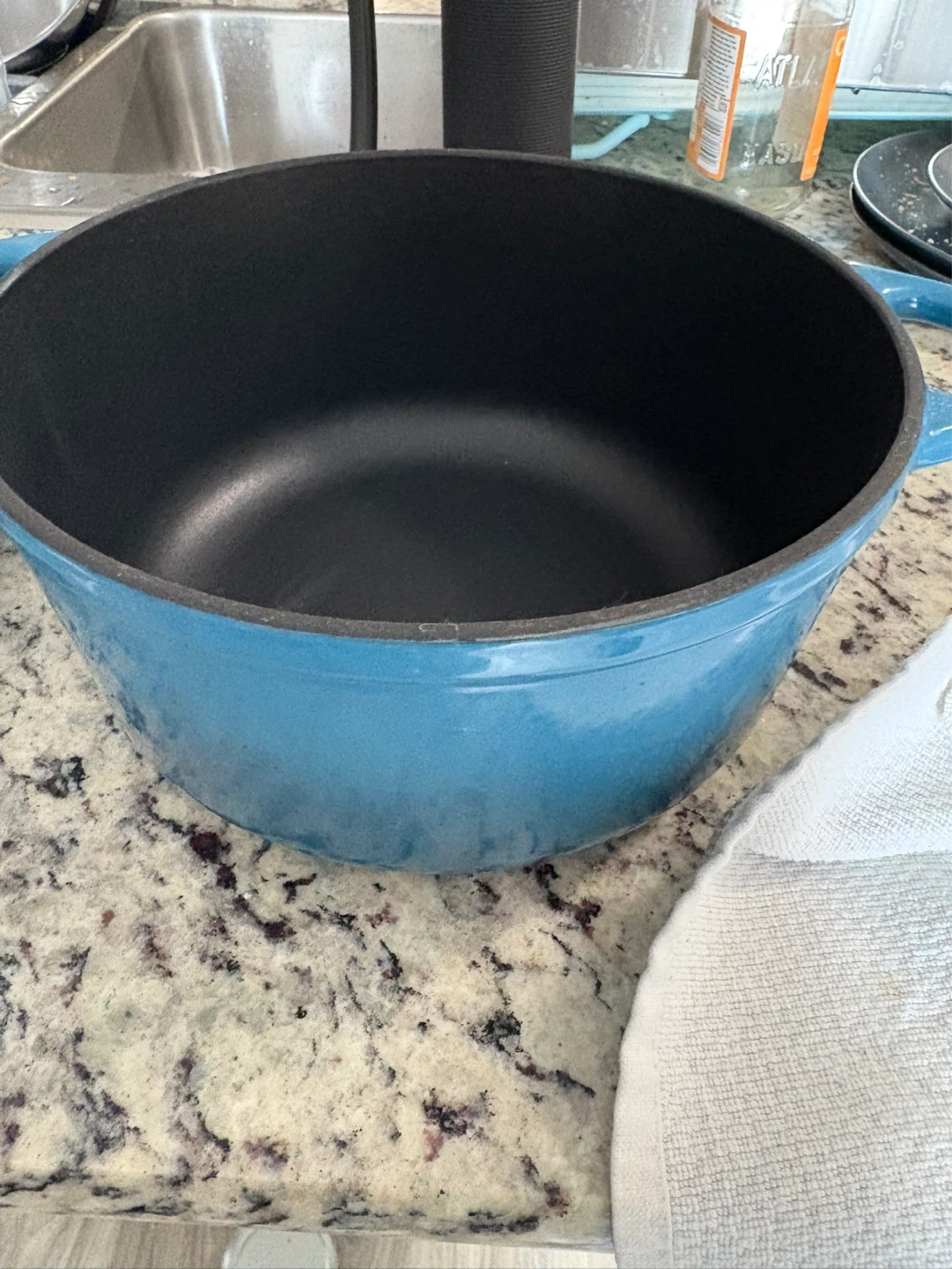Kuhn Rikon 24cm Cast Iron Dutch Oven - Blue - photo 4