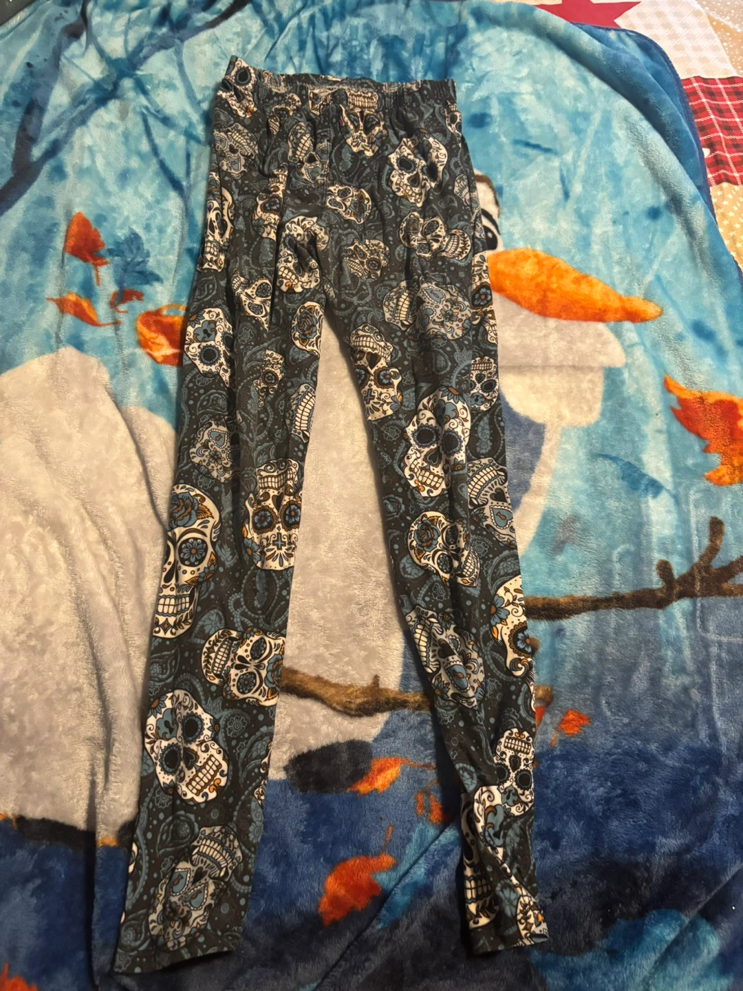 Skull Pattern Leggings