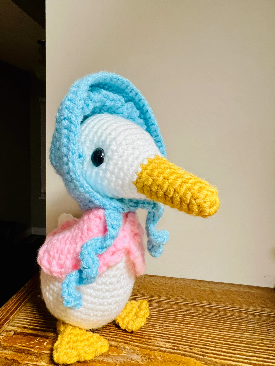 Handmade Crocheted Duck Toy - photo 4