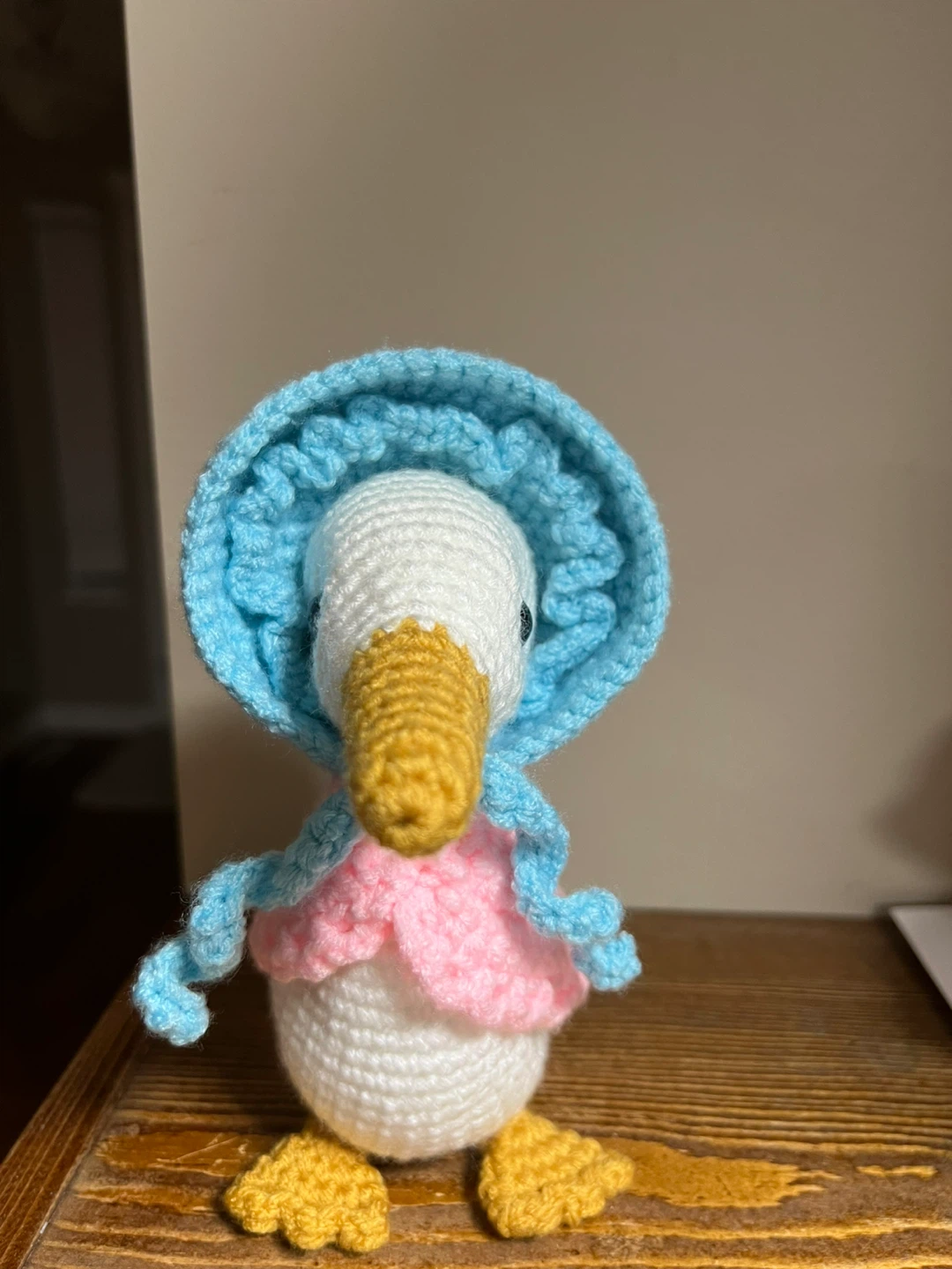 Handmade Crocheted Duck Toy - photo 2