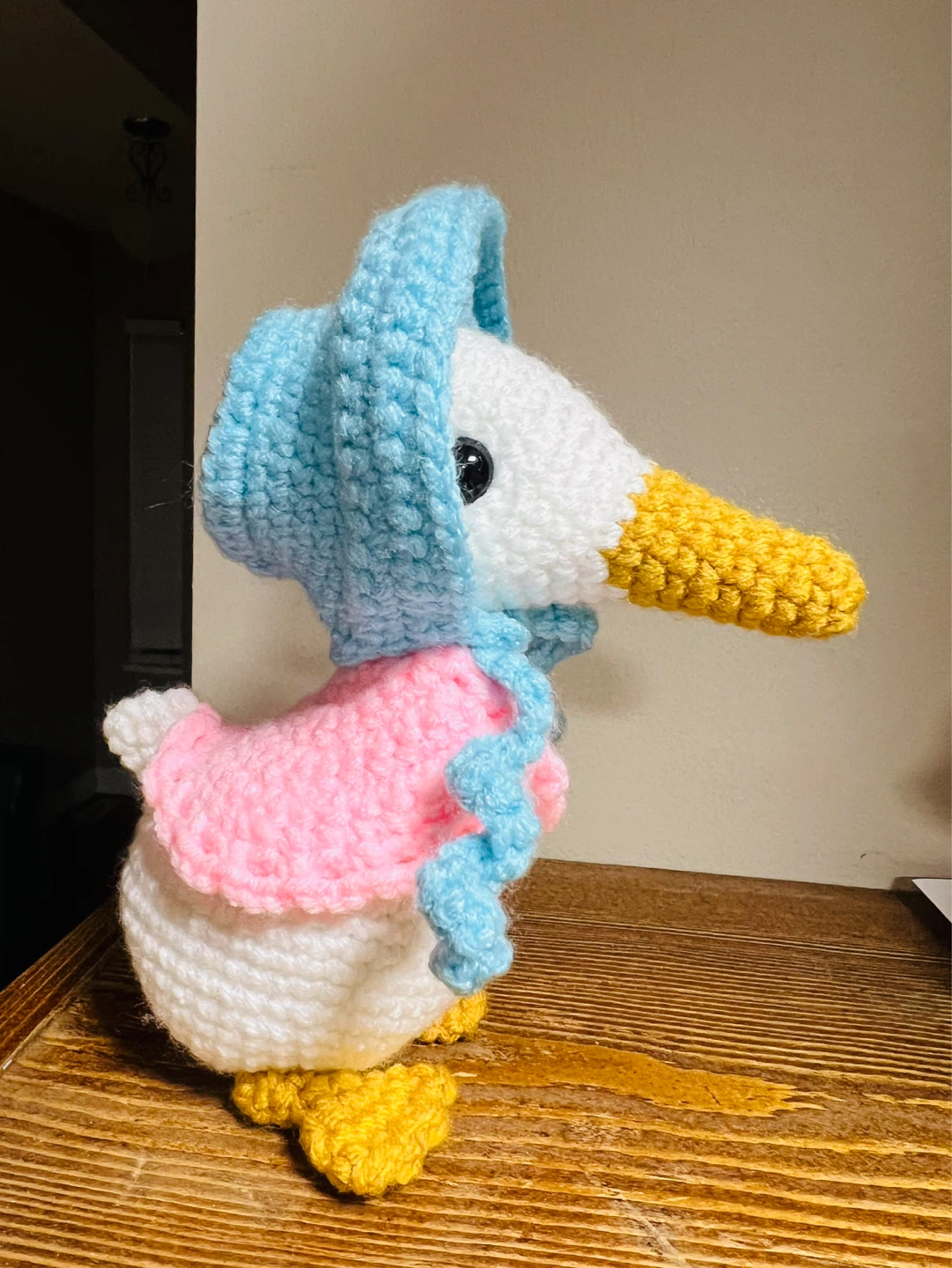 Handmade Crocheted Duck Toy - photo 3