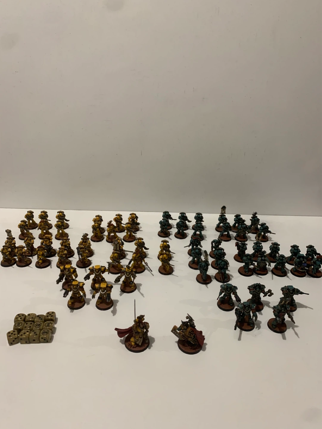 Warhammer Horus Heresy Imperial Fists & Sons of Horus Armies - photo 2