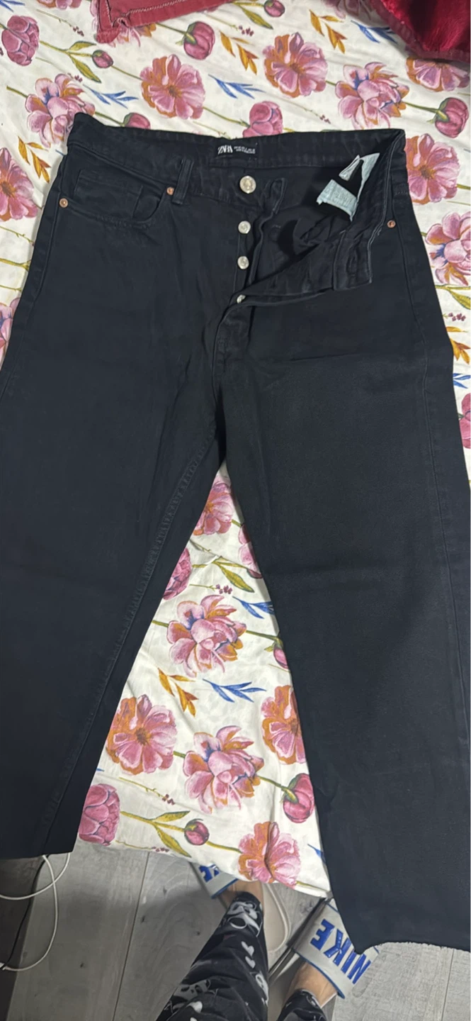 ZARA Black Denim Jeans - photo 2