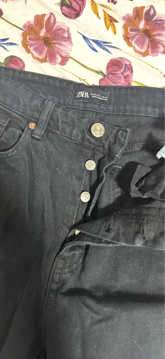 ZARA Black Denim Jeans