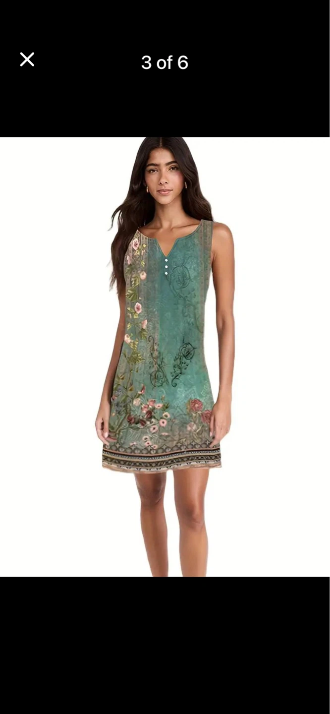 Beautiful Shift Dress - Sz Large