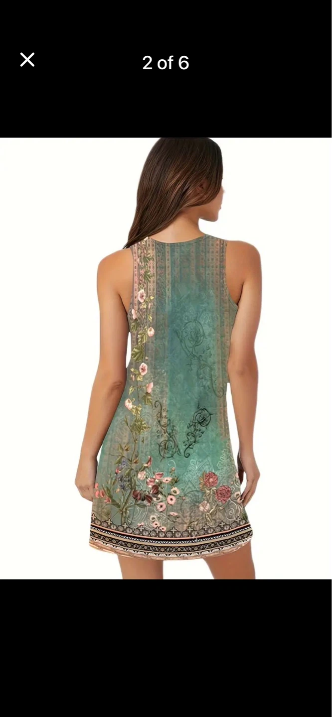 Beautiful Shift Dress - Sz Large - photo 3