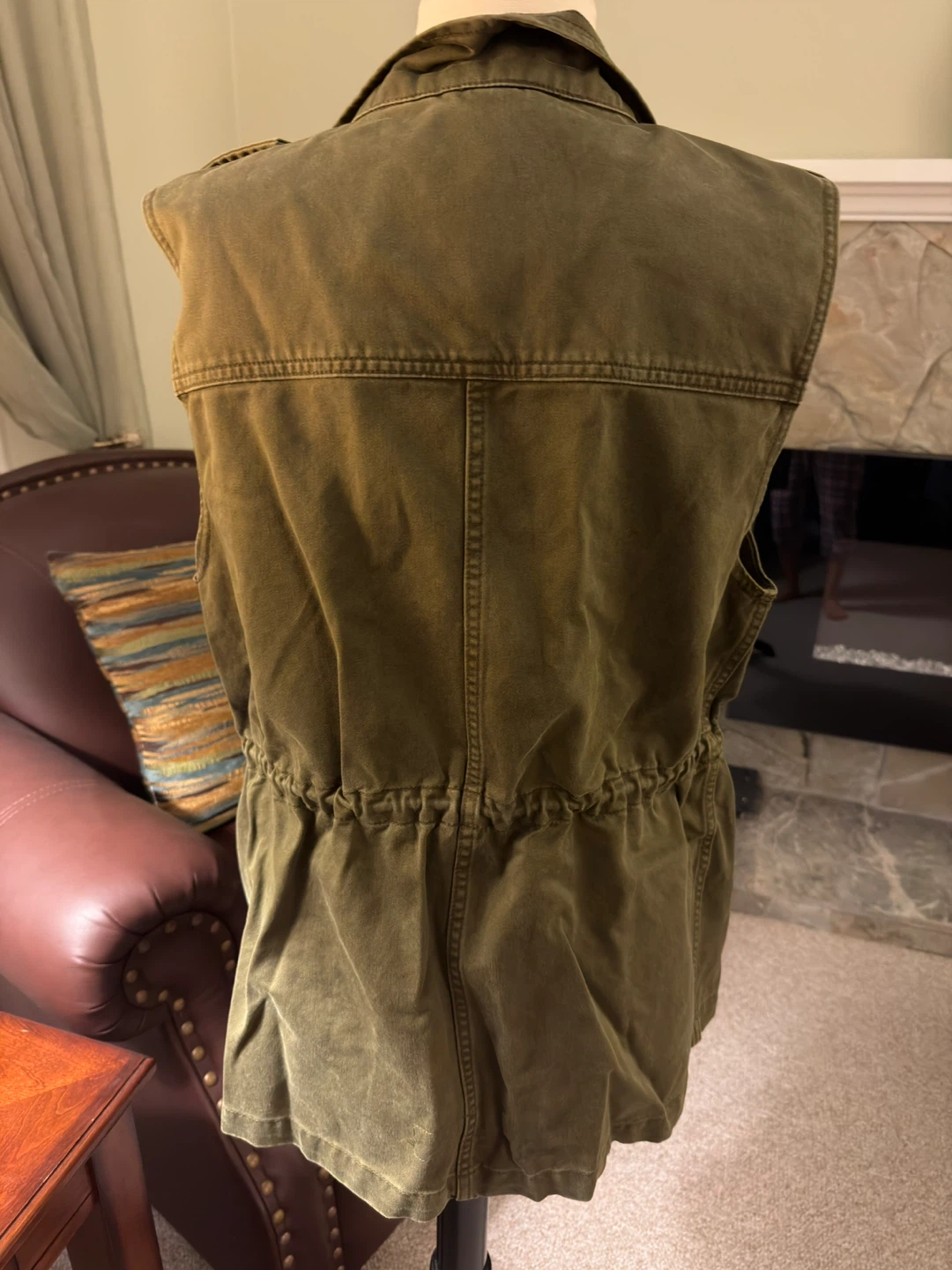 Talula Women's Green Utility Vest Size S - photo 2