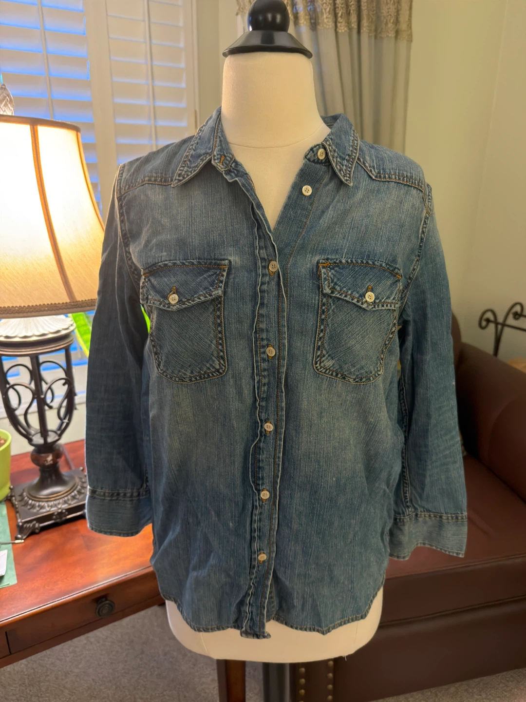 Wilfred Free Denim Shirt - Size S