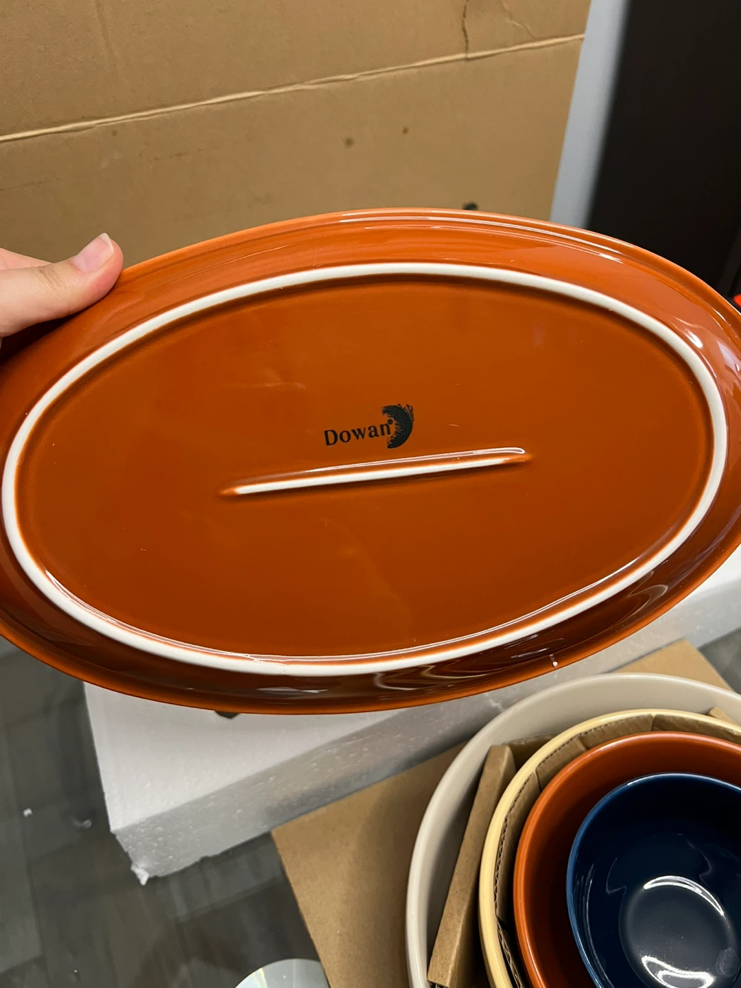 NEW Dowan 7-Piece Ceramic Serving Set - photo 3