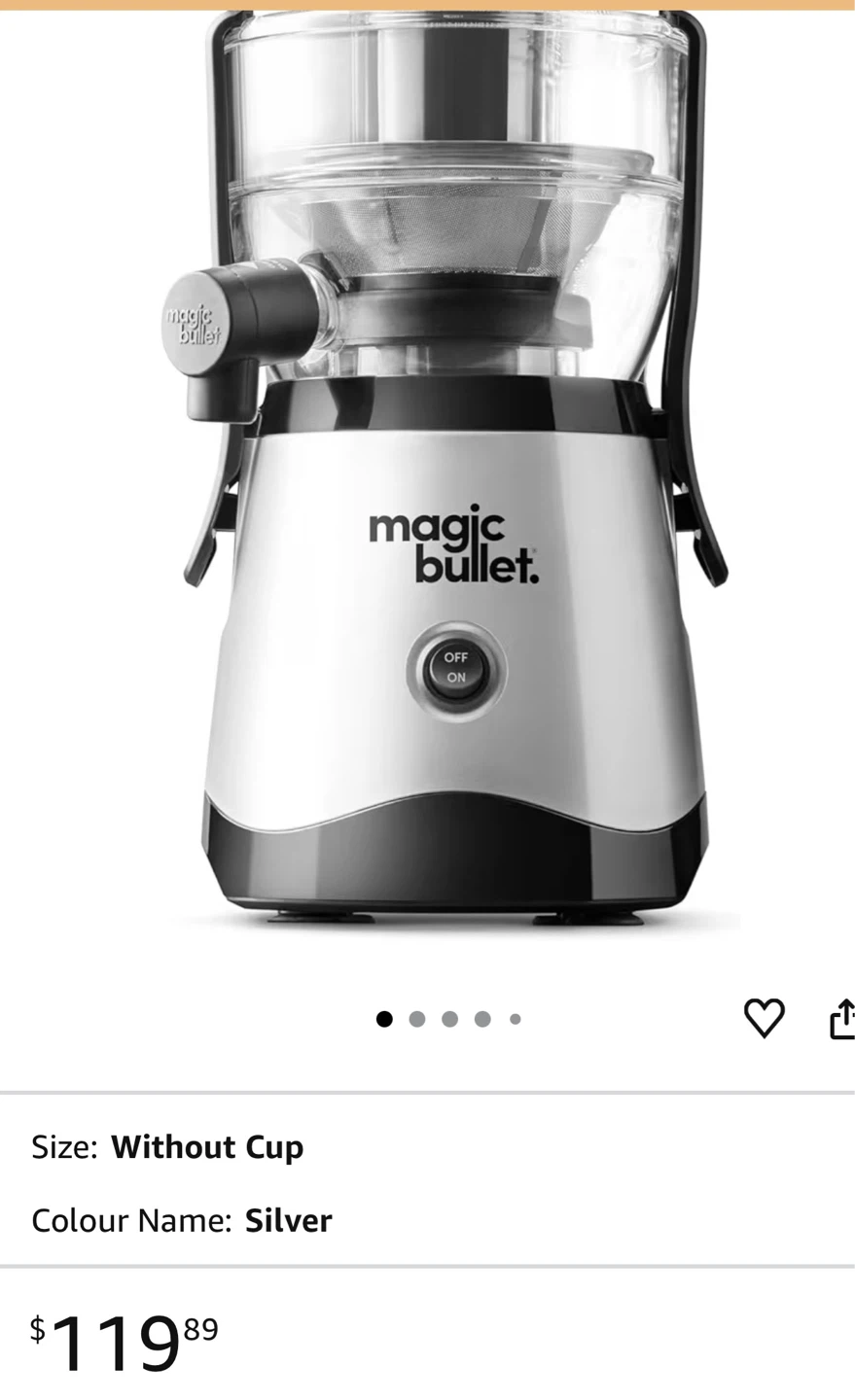 Magic Bullet Mini Juicer - photo 4