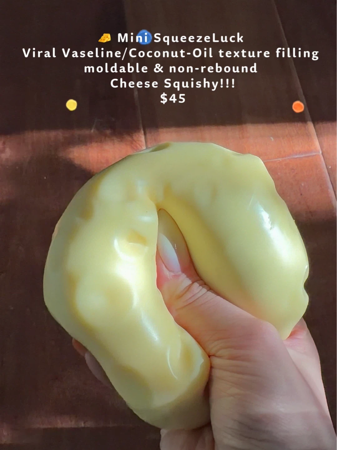 Squeezeluck Cheese Squishy - photo 2