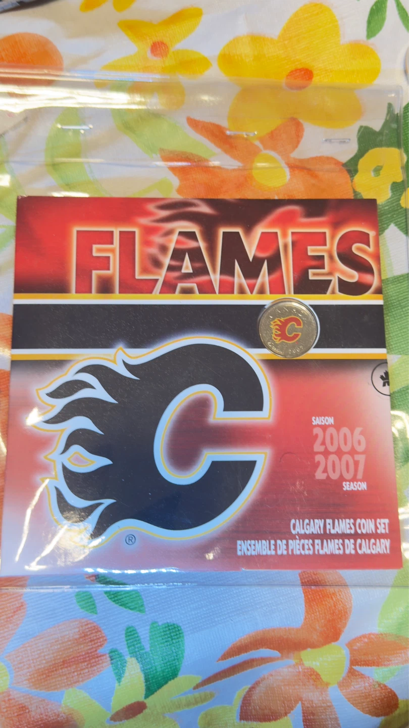 Calgary Flames 2006-2007 Coin Set