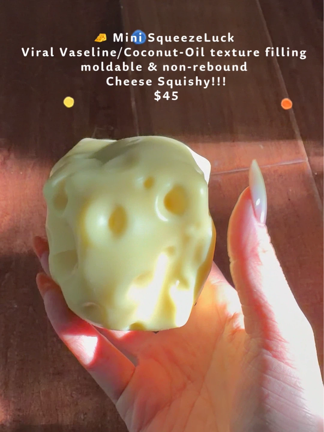 Squeezeluck Cheese Squishy - photo 5