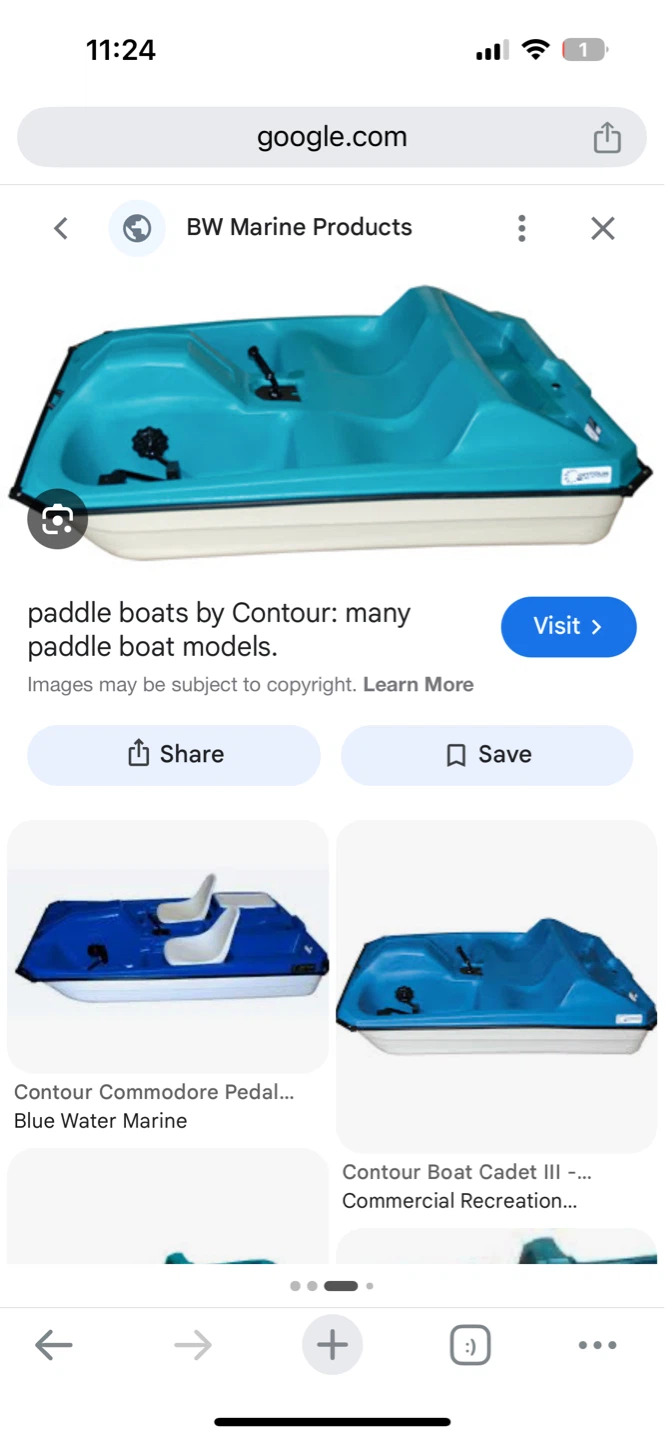 Contour Cadet III 3 Seater Pedal Boat - photo 4