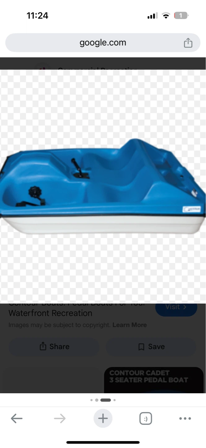 Contour Cadet III 3 Seater Pedal Boat - photo 5