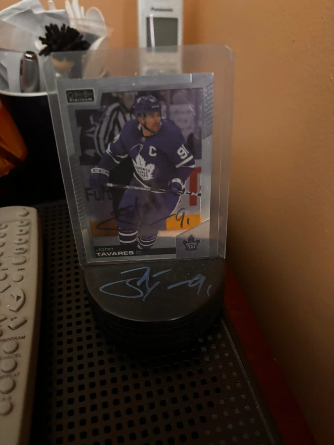 John Tavares Autographed Hockey Puck Lot - photo 2