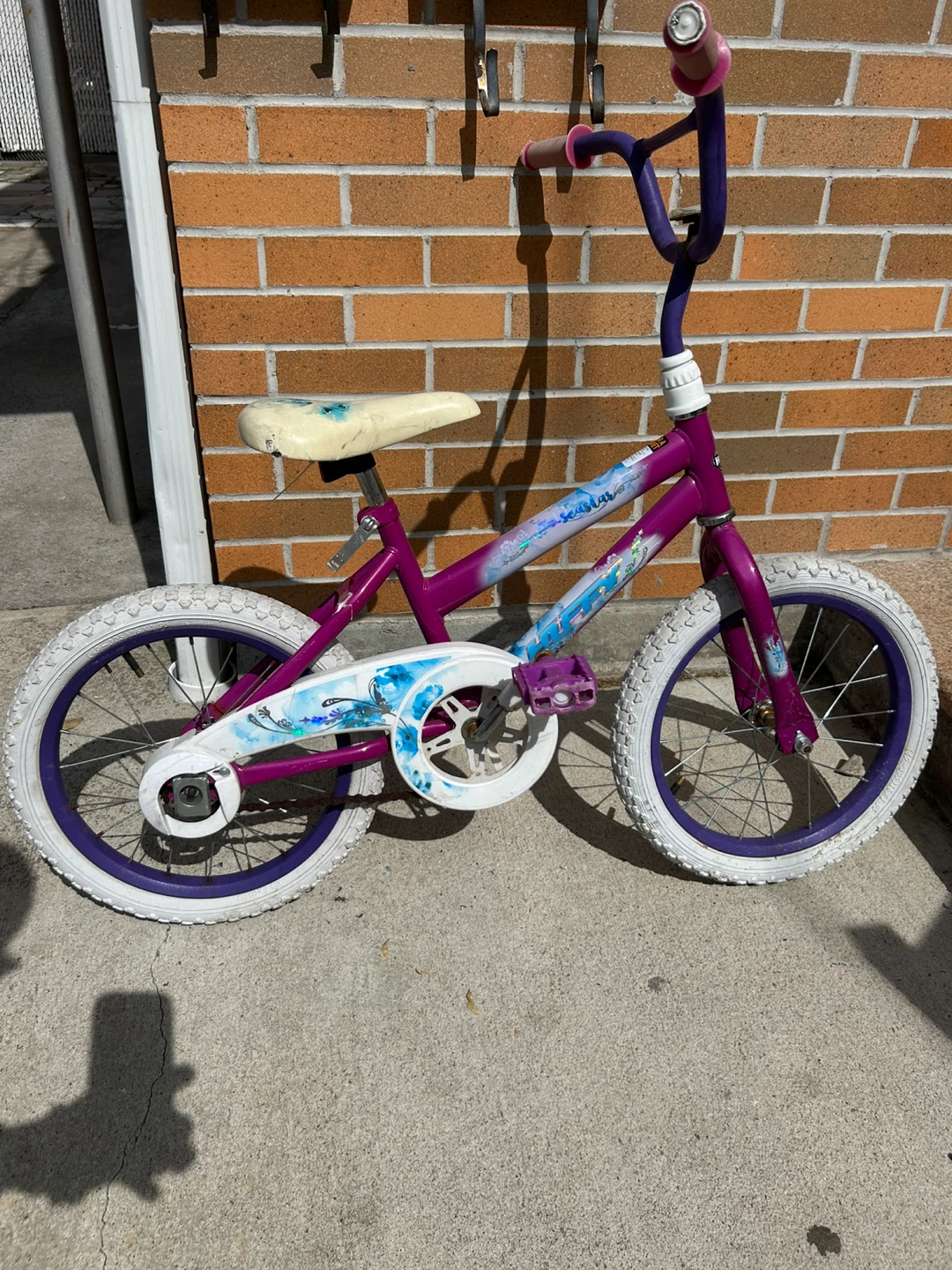 Huffy Sea Star Girls Kid Bike - 16 Inch