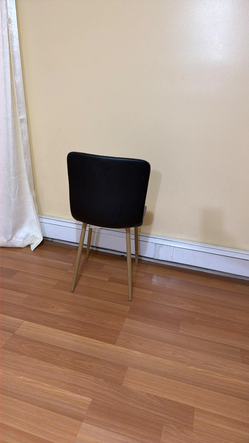 Gray Upholstered 5 dinings chairs - photo 3