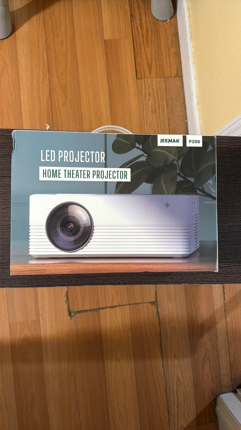 JEEMAK P200 LED Home Theater Projector - photo 2