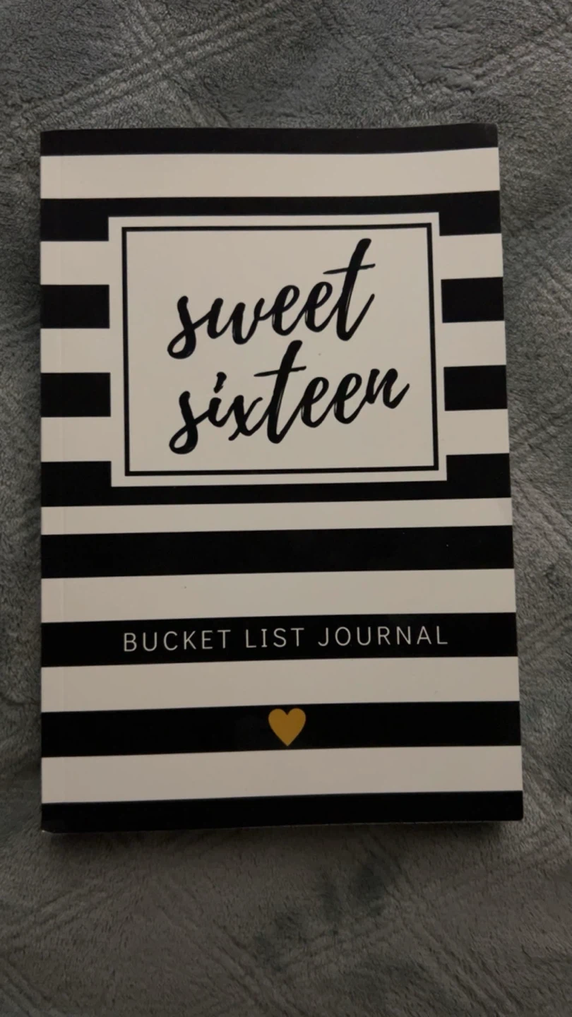 Sweet 16 Bucket List Journal