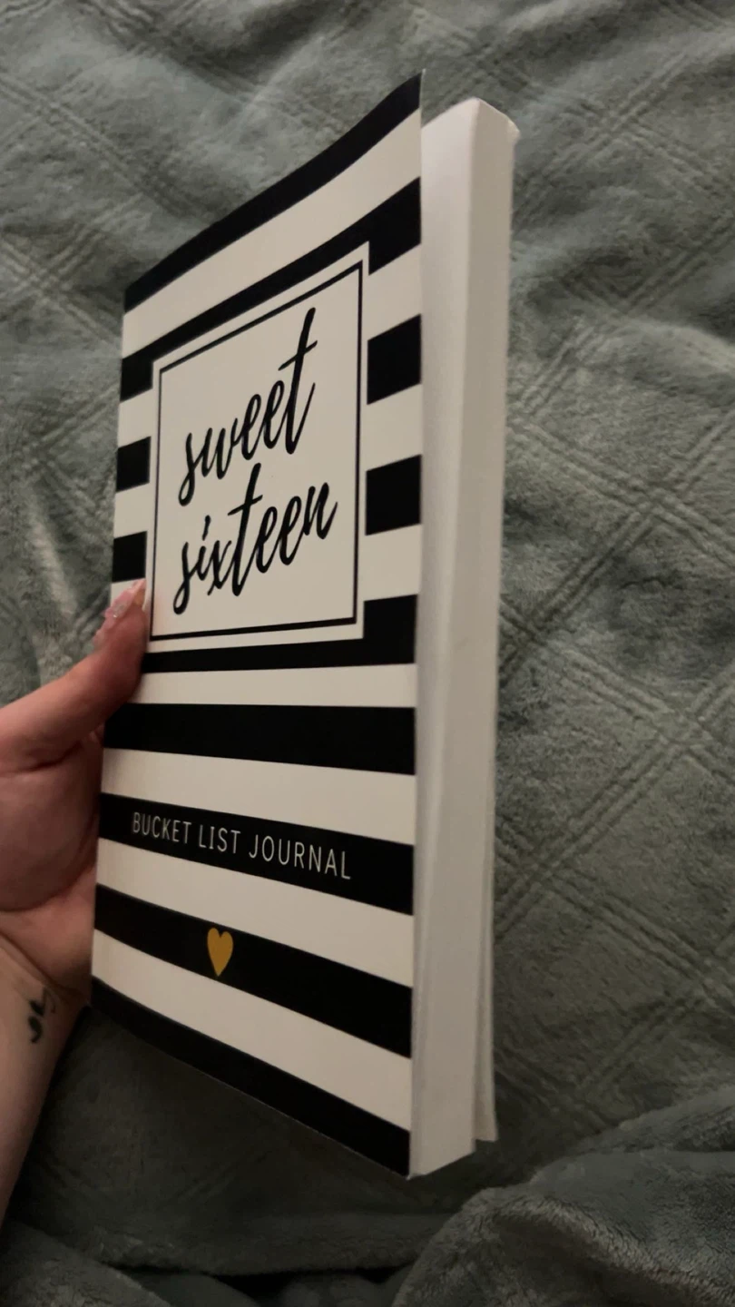Sweet 16 Bucket List Journal - photo 2