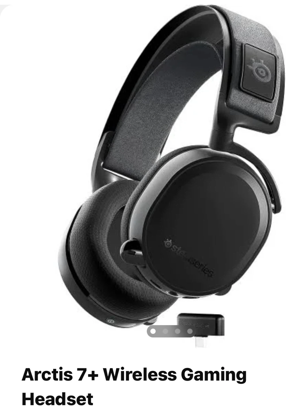 SteelSeries Arctis 7+ Wireless Gaming Headset