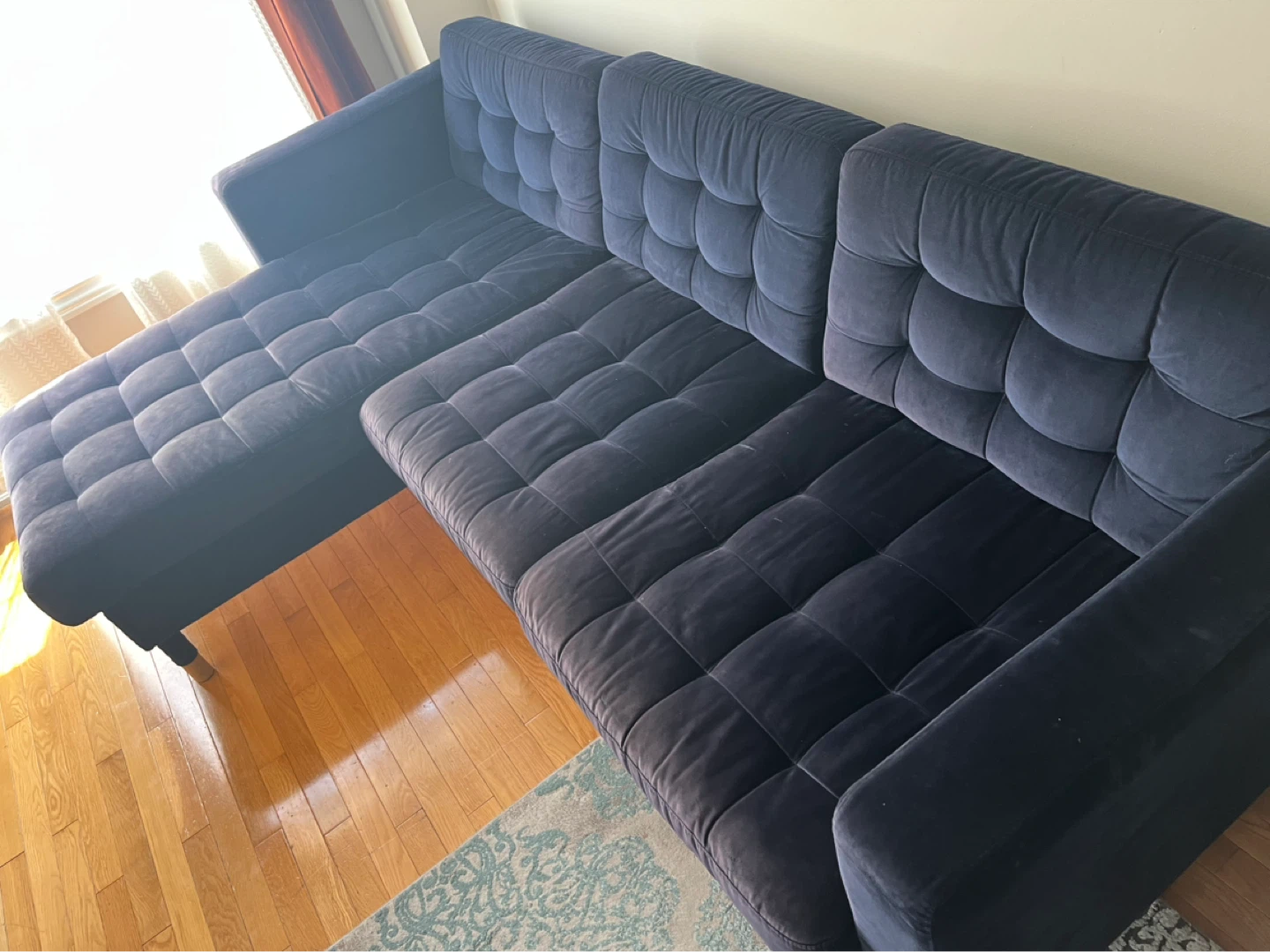 IKEA MORABO Sofa with interchangeable Chaise Lounge - photo 3