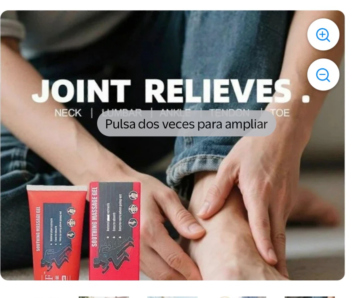 LANZF Soothing Massage Gel - Joint Pain Relief - photo 2