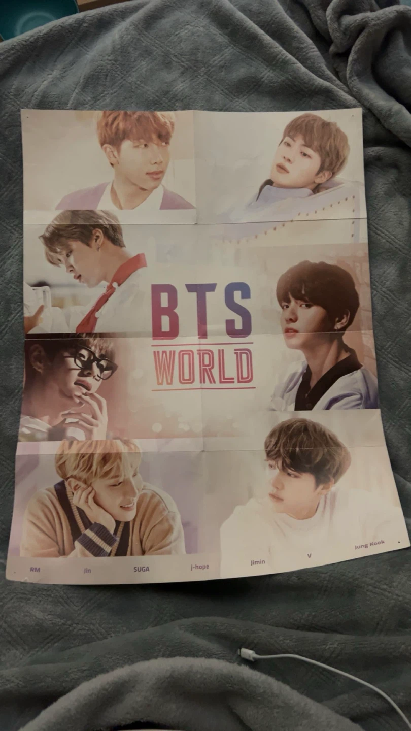 BTS WORLD Poster & Photocard