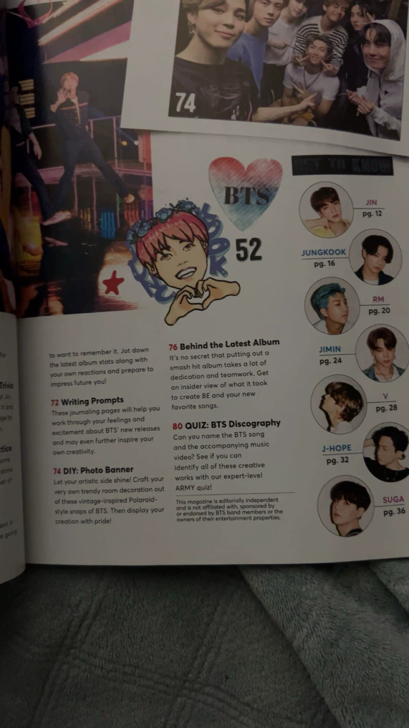 BTS The Ultimate Activity Fanbook - photo 5