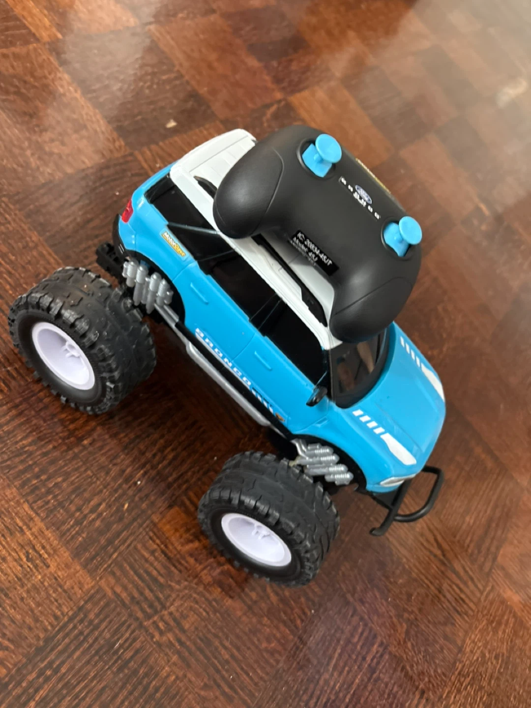 Blue RC Monster Truck