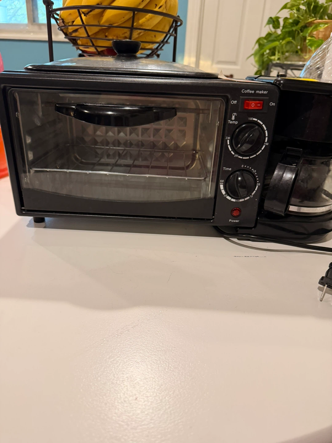 3-in-1 Toaster Oven and Coffee Maker Combo - photo 4