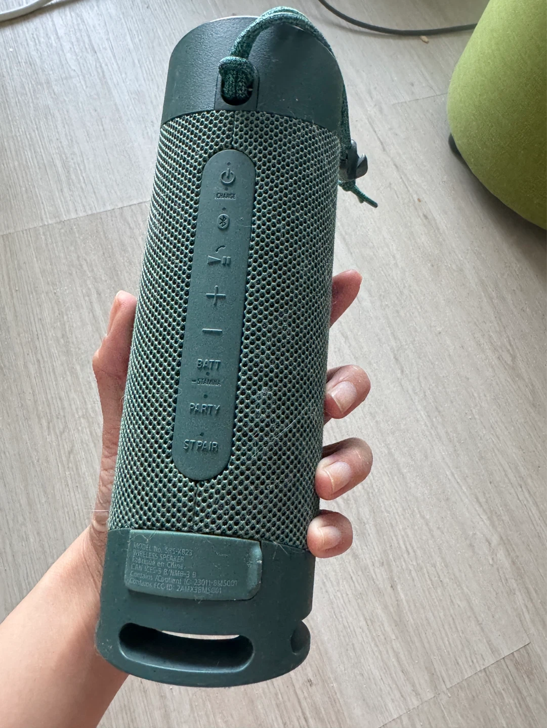 Sony SRS-XB23 Wireless Speaker - Green