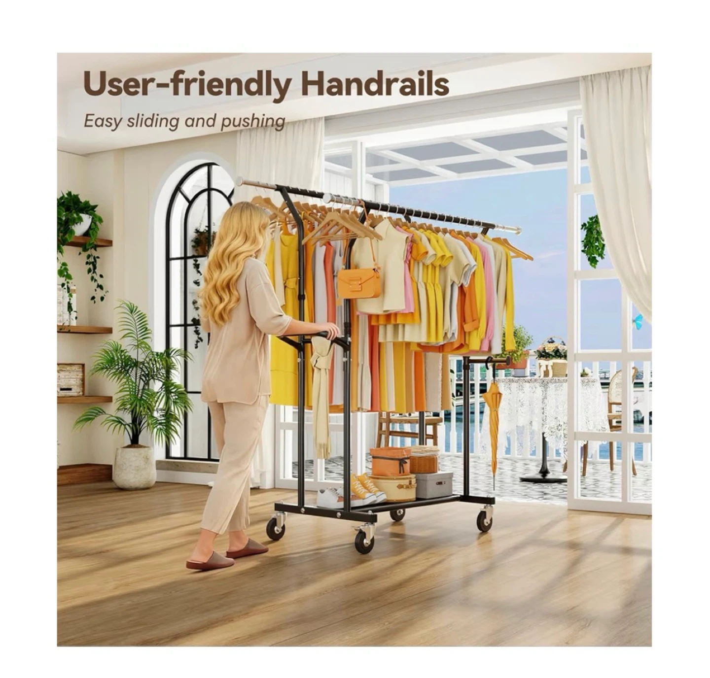 Brand new 800LBS Heavy Duty Clothes Rack - photo 3