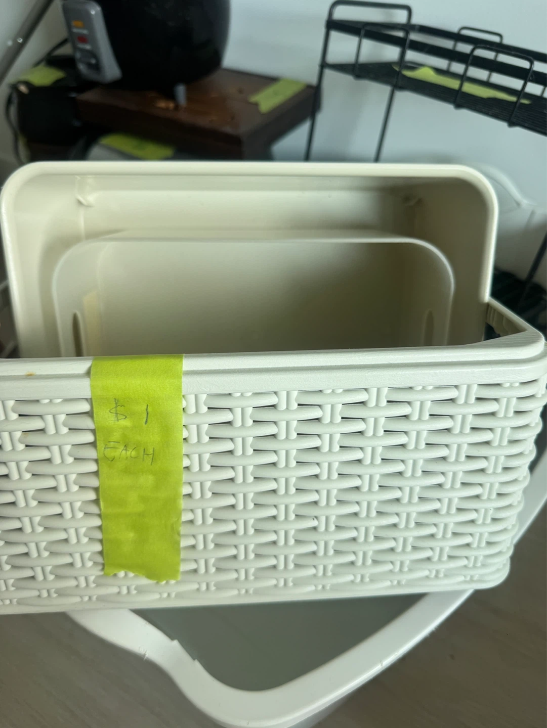 $1 each IKEA Assorted Storage bin organizers - photo 2