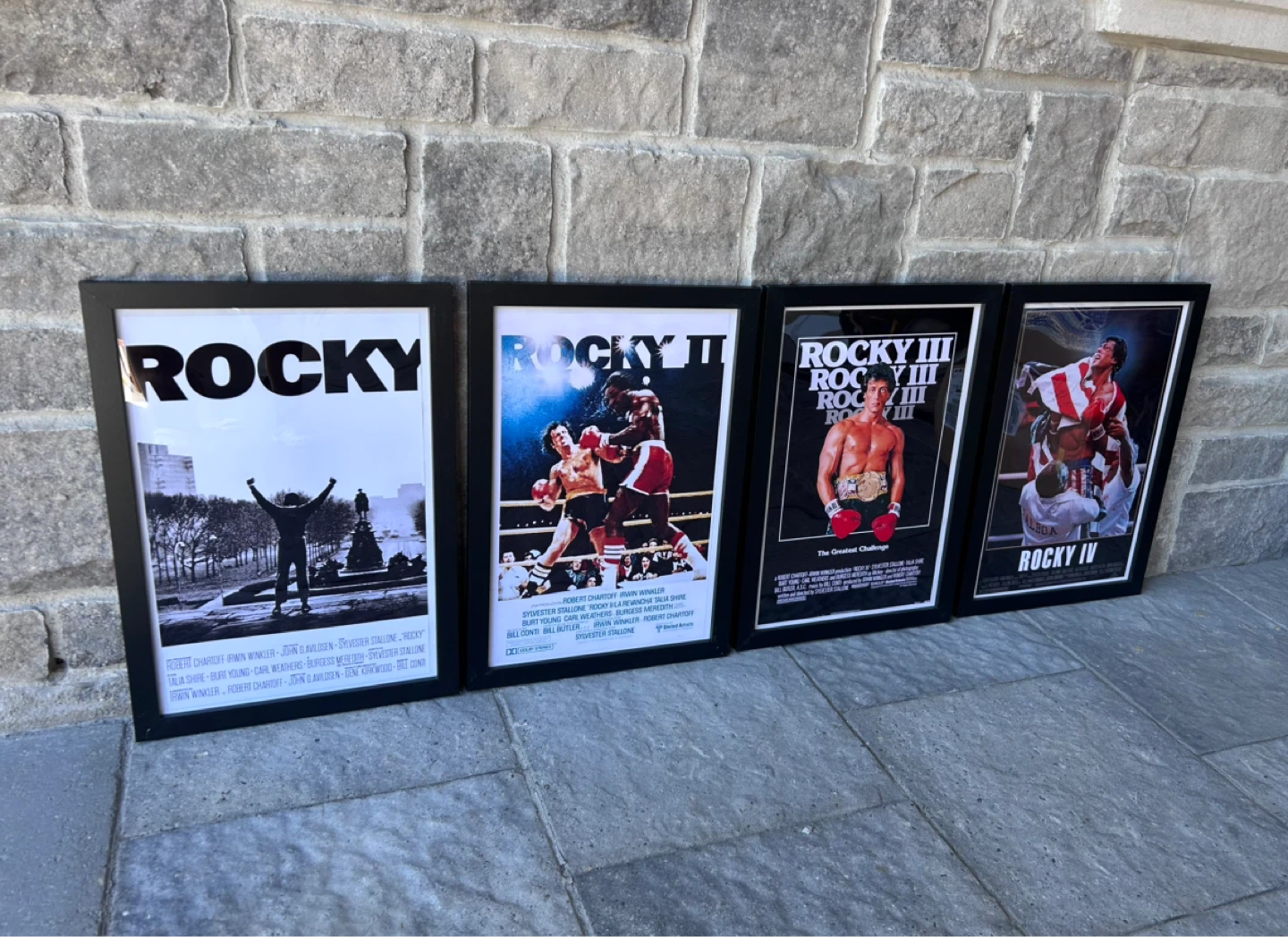Framed ‘Rocky’ Posters