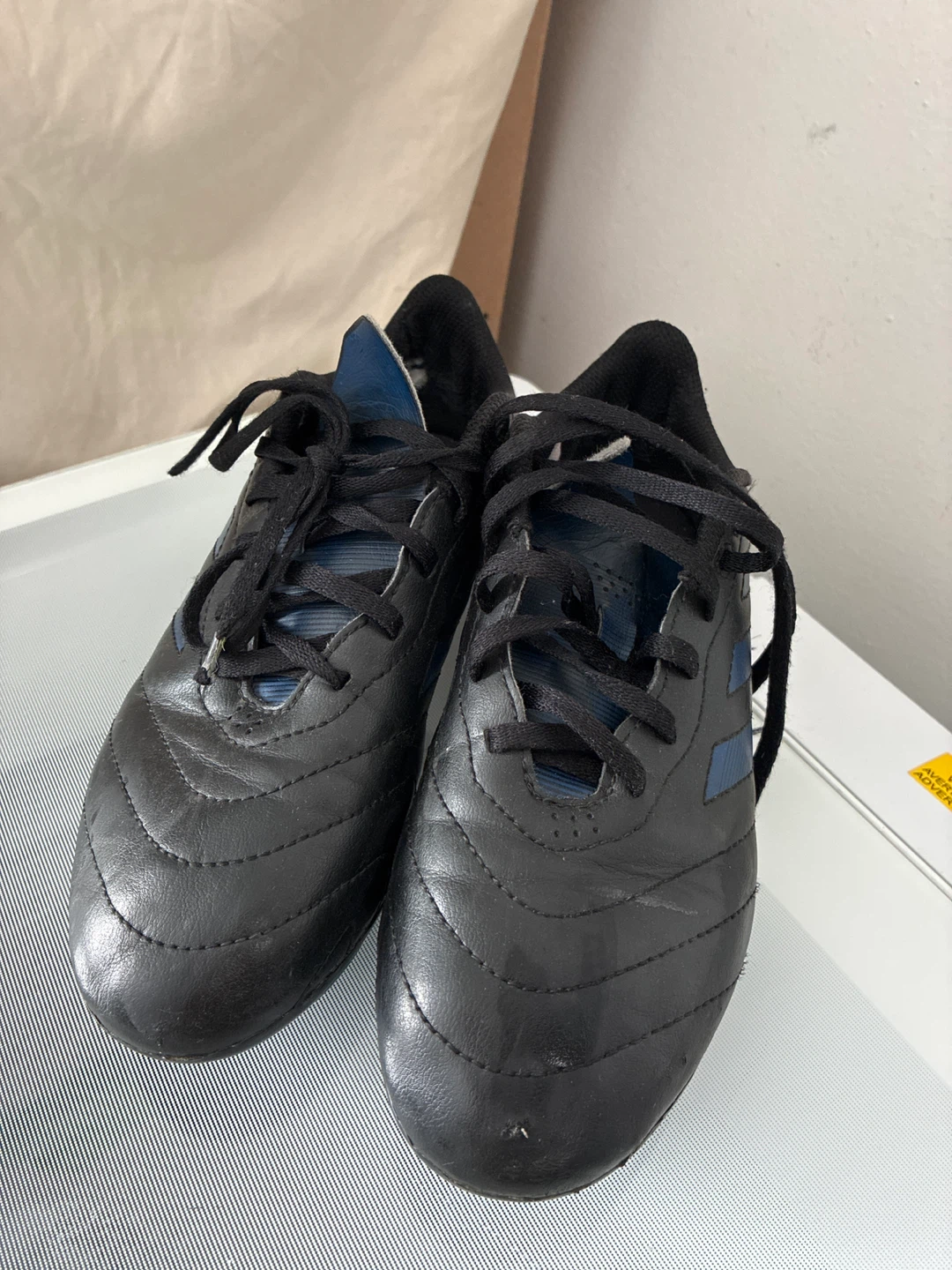 Adidas Black Soccer Cleats Youth size5
