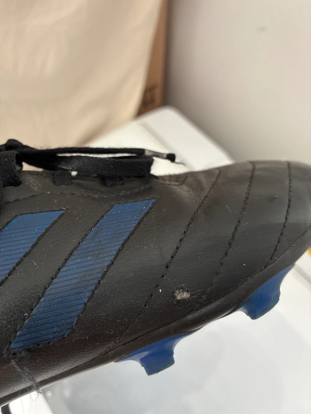 Adidas Black Soccer Cleats Youth size5 - photo 3