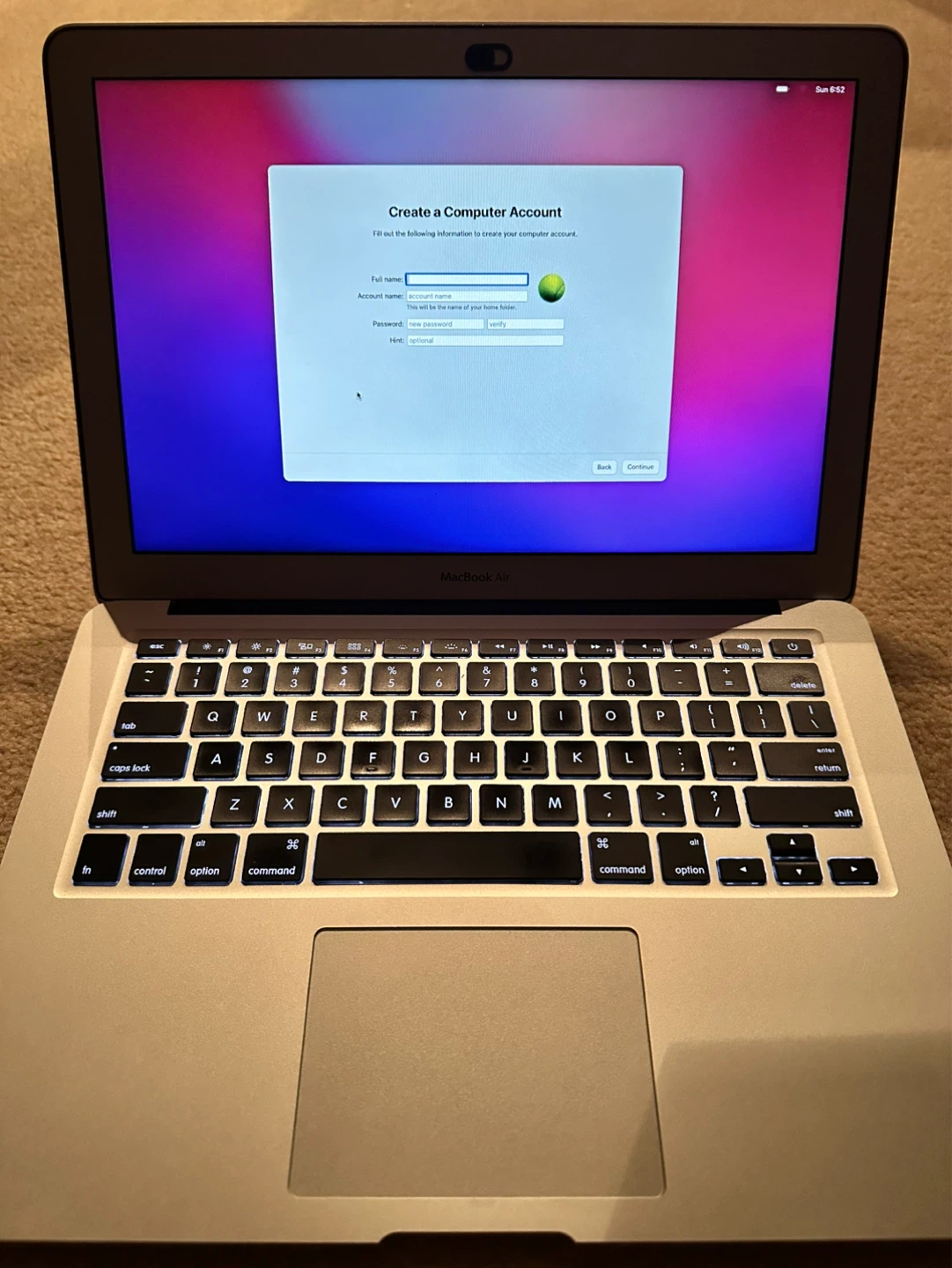 Apple MacBook Air (13-inch, Early 2015) Laptop