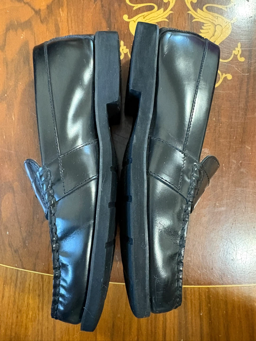 Rockport Black Penny Loafers - Size 8 - photo 4