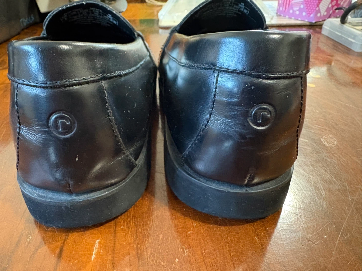 Rockport Black Penny Loafers - Size 8 - photo 5