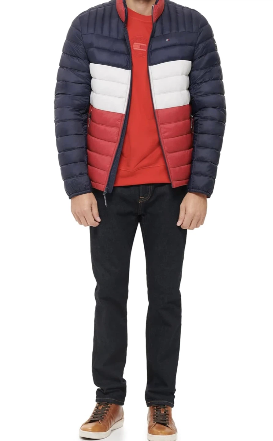 TOMMY HILFIGER puffer jacket.