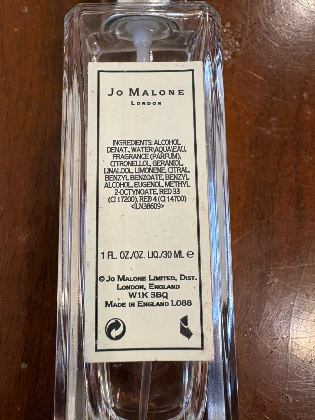 Jo Malone London Red Roses Cologne 30ml - photo 3