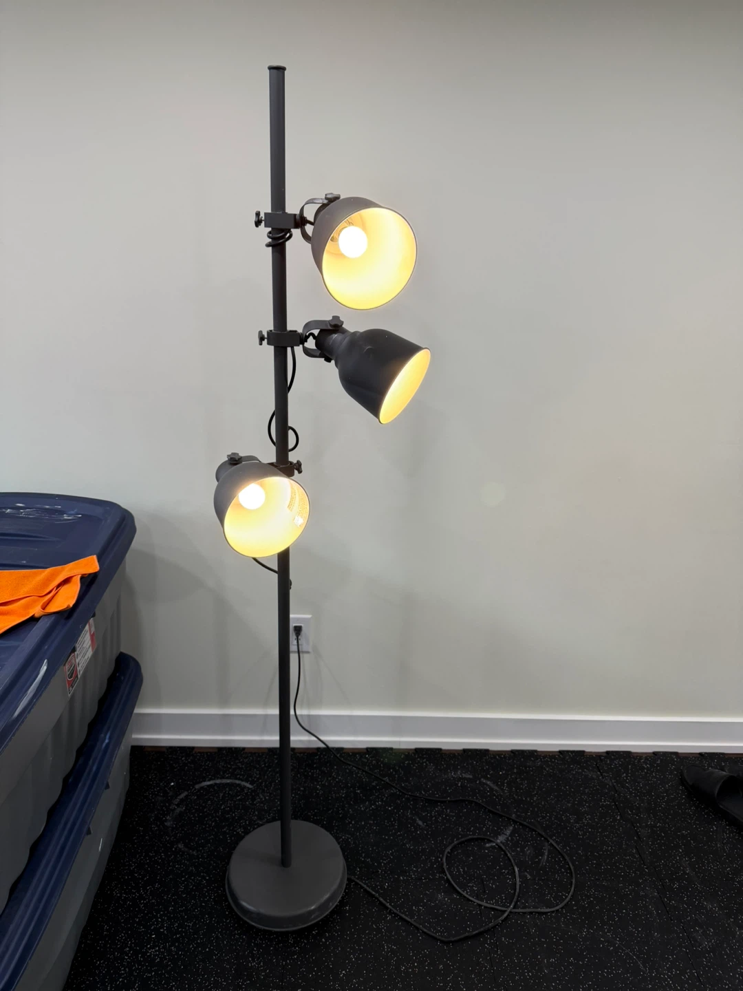 IKEA Hektar Floor Lamp with 3 Spotlights - 2 available, $40 each