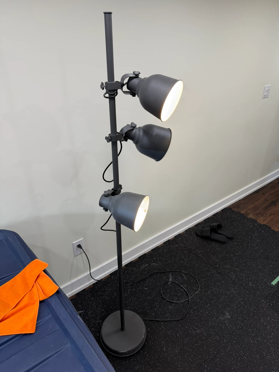 IKEA Hektar Floor Lamp with 3 Spotlights - 2 available, $40 each - photo 2