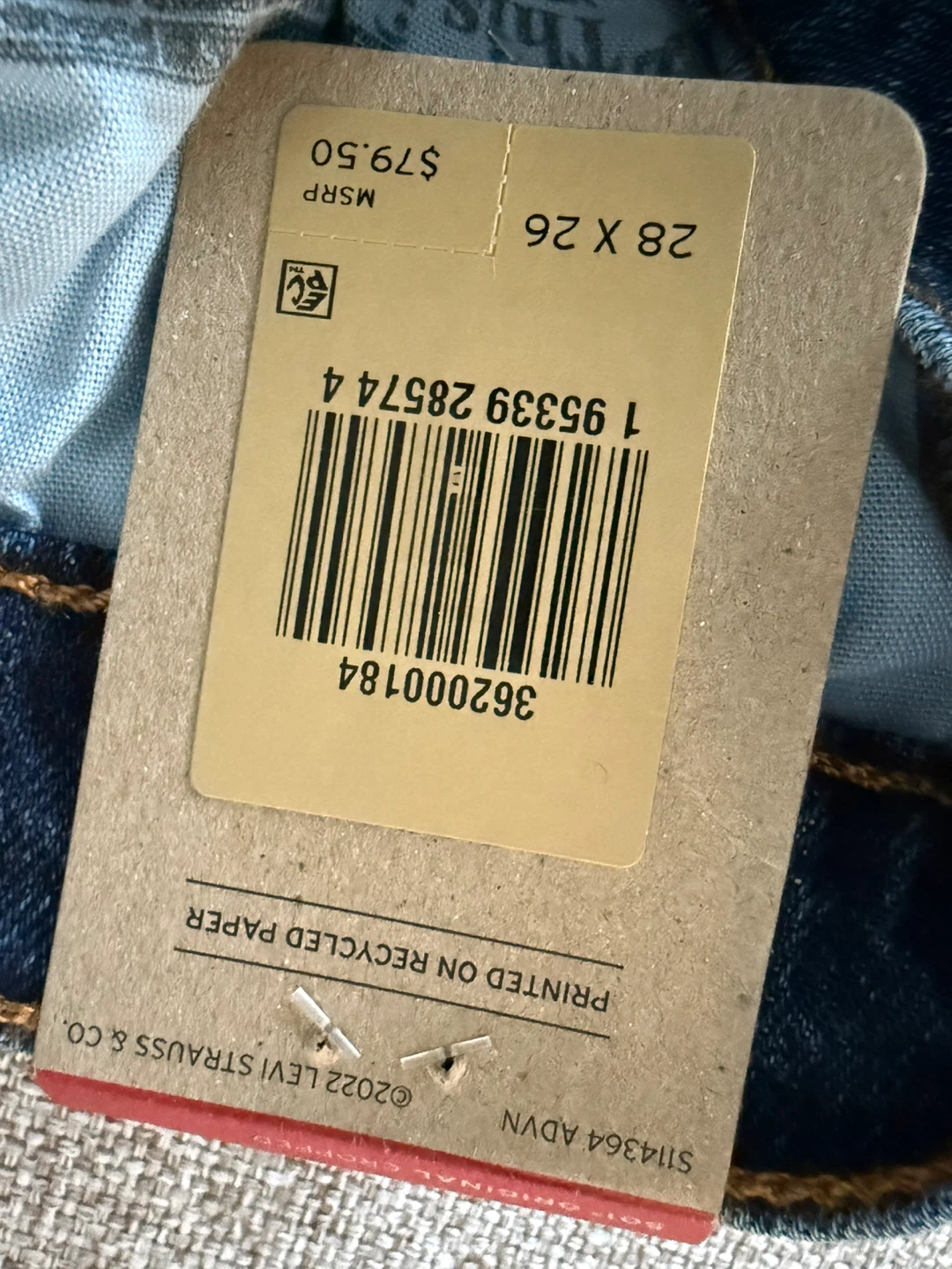 Levi's 501 Original Fit Jeans cropped - photo 4